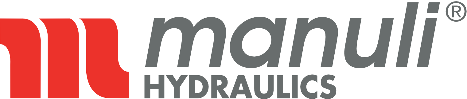 Logo des Herstellers Manuli, bekannt für Hydraulikschläuche und Armaturen