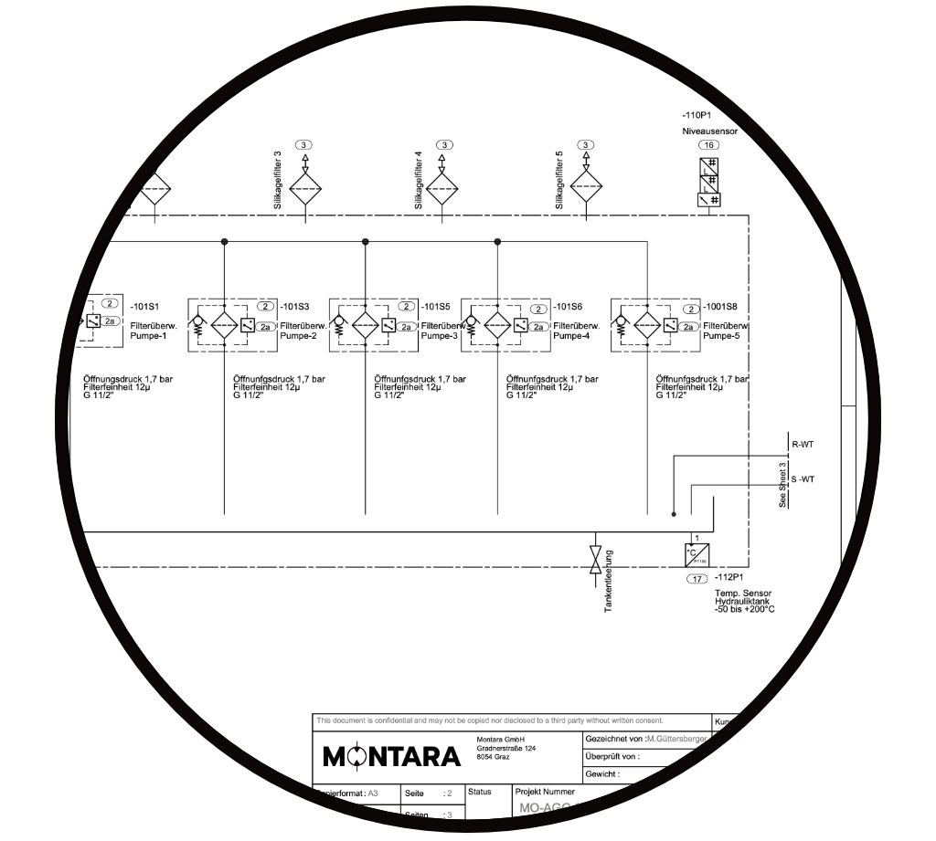 Hydraulik Schaltplan