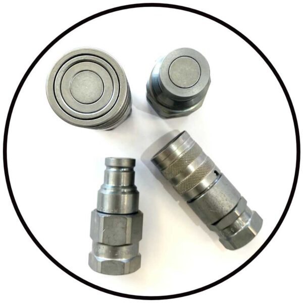Hydraulik Steckkupplung flachdichtend
